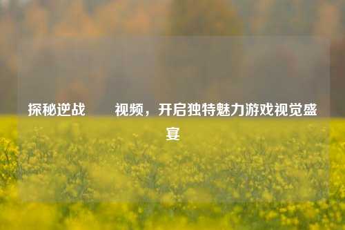 探秘逆战囍囍视频,开启独特魅力游戏视觉盛宴
